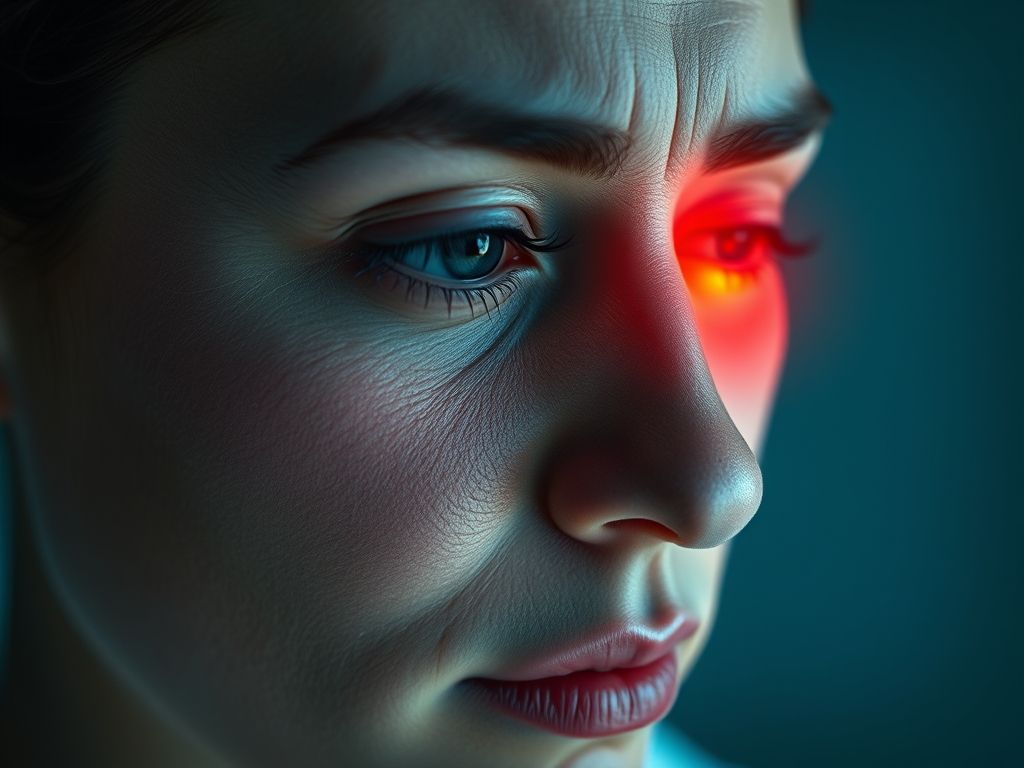 Dor De Cabeca Do Lado Direito Perto Dos Olhos