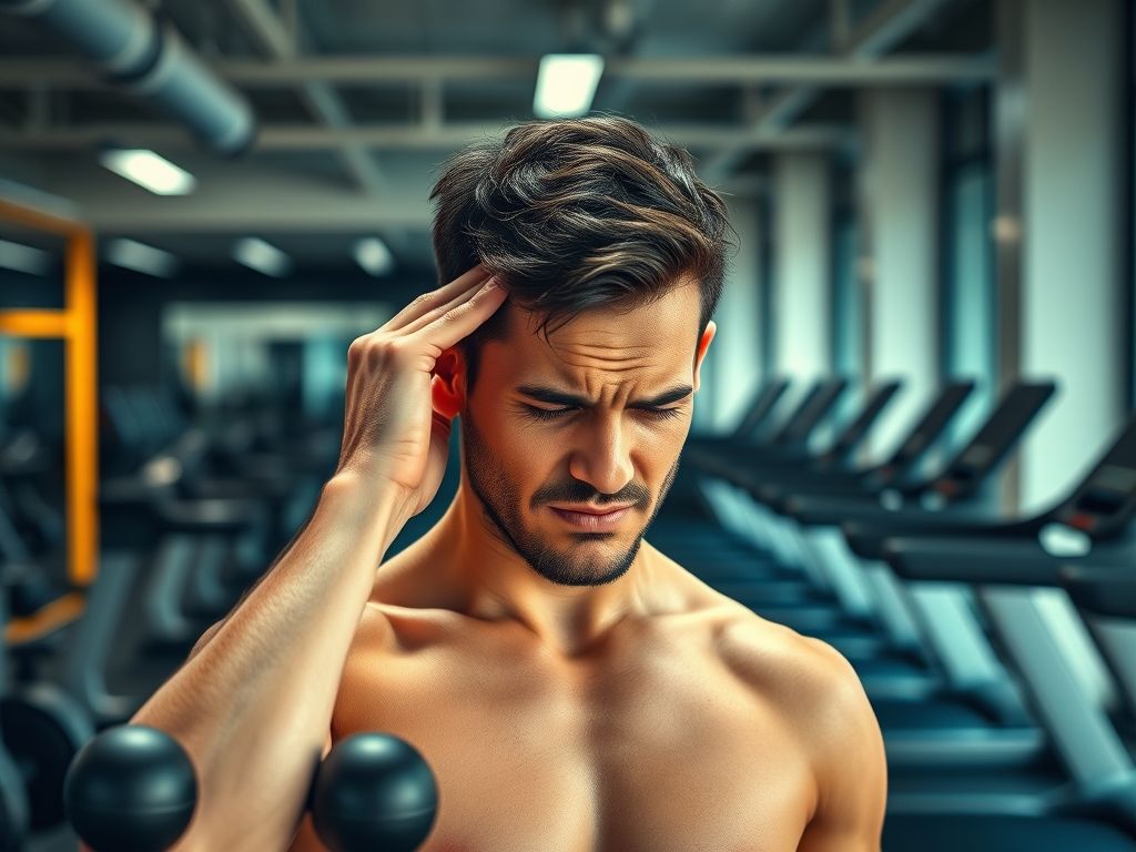Dor De Cabeça Durante O Treino