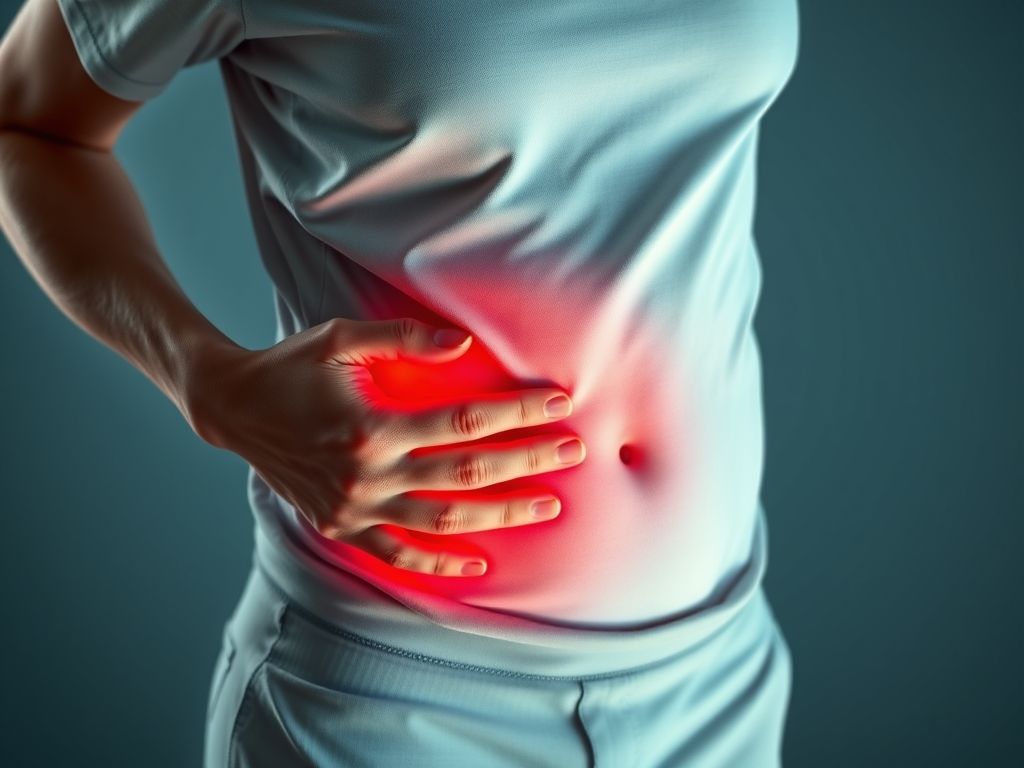 Dor De Um Lado Da Barriga