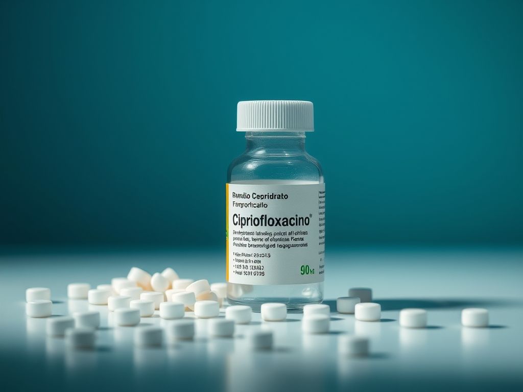 remédio cloridrato de ciprofloxacino